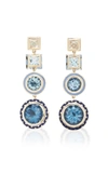 ALICE CICOLINI CANDY LACQUER BLUE CHANDELIER EARRINGS,ALN 104RESORT 2019