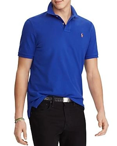 Polo Ralph Lauren Polo Classic Fit Mesh Polo Shirt In Rugby Royal