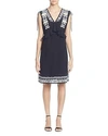 CATHERINE CATHERINE MALANDRINO FADILIA EMBROIDERED DRESS,MC860013