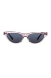 OLIVER PEOPLES OLIVER PEOPLES ZASIA SUNGLASSES IN PURPLE