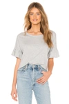 BOBI RUFFLE SLEEVE TEE