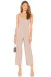 PRIVACY PLEASE PRIVACY PLEASE CANDACE JUMPSUIT IN TAUPE.,PRIP-WC9