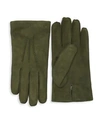 SAKS FIFTH AVENUE CLASSIC SUEDE GLOVES,0400098895277