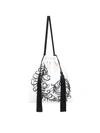 ATTICO embroidered satin pouch,ATW18889