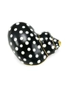 KENNETH JAY LANE Polka Dot Snail Brooch