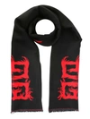 GIVENCHY 4G FLAME SCARF,10651630