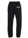 MOSCHINO LOGO TRACK PANTS,10651710