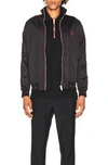 GIVENCHY GIVENCHY 4G TRACK JACKET IN BLACK,RED