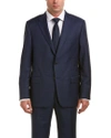 HICKEY FREEMAN WOOL SUIT WITH FLAT FRONT PANT,756454101502
