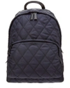 PRADA QUILTED NYLON & SAFFIANO LEATHER BACKPACK,8052040140644