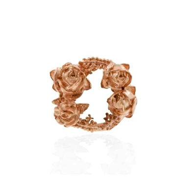 Lee Renee Rose Halo Lapel Pin Rose Gold