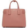 BURBERRY Pink Small Banner Structured Tote
