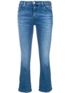 J BRAND bootcut cropped jeans