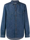 KENT & CURWEN KNOLE DENIM SHIRT