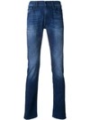 7 FOR ALL MANKIND 7 FOR ALL MANKIND RONNIE SKINNY JEANS - BLUE