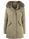 WOOLRICH fur hood parka