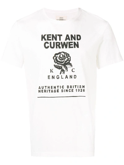 Kent & Curwen Front Logo T-shirt - 白色 In White