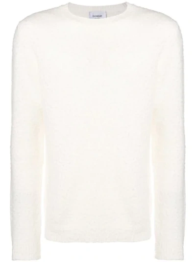 Dondup Knitted Sweater In White