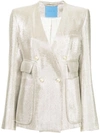 Macgraw Astronomer Blazer In Metallic