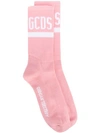 GCDS LOGO PRINTED SOCKS