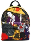MCQ BY ALEXANDER MCQUEEN printed backpack
