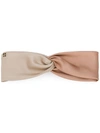 CA4LA contrast ruched hairband