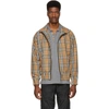 BURBERRY BURBERRY YELLOW VINTAGE CHECK LIGHTWEIGHT JACKET