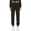 DOLCE & GABBANA DOLCE AND GABBANA BLACK LOGO LOUNGE PANTS