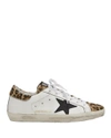 GOLDEN GOOSE Superstar Leopard Low-Top Sneakers,060013455075