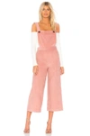 CLAYTON CLAYTON EDISON OVERALLS IN MAUVE.,CLYN-WC14
