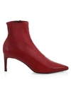 RAG & BONE Beha Point-Toe Leather Ankle Boots
