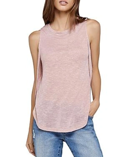 Bcbgeneration Tulip-side Tank In Pink