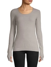 INHABIT Cashmere Blend Ribbed Pullover,0400098503273