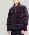 WOOYOUNGMI VELVET QUILTED JACKET