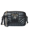 Prada Black Small Quilted Camera Chain Bag