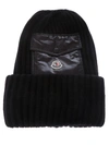 MONCLER PATCH POCKET DETAILED BEANIE,10652882