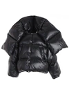 HACHE SCARF TIE PUFFER PADDED JACKET,10653215