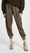 Cinq À Sept Tous Les Jour Giles Joggers In Olive