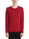 MAURO GRIFONI RED WOOL SWEATER,10652815
