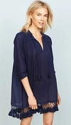 ROLLER RABBIT LUCKNOW SERAFINA TUNIC NAVY,RROLL30192