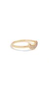 MADEWELL CRESCENT MOON RING