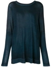 AVANT TOI AVANT TOI KNIT SWEATER - BLUE