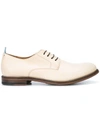 MOMA MOMA LACE-UP OXFORD SHOES - WHITE