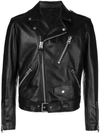 TOM FORD TOM FORD ZIPPED BIKER JACKET - BLACK