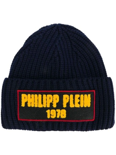 Philipp Plein Ambler Hat In Blue