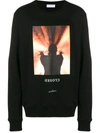 Ih Nom Uh Nit Closed Print Sweatshirt In Black