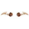 Lee Renee Rose Cufflinks Rose Gold