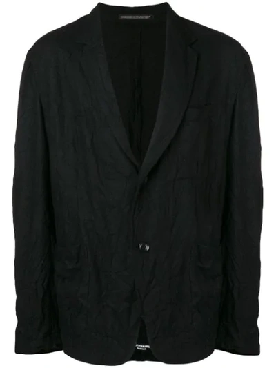 Yohji Yamamoto Relaxed-fit Blazer In Black