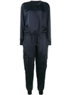 THEORY DRAWSTRING WAIST JUMPSUIT