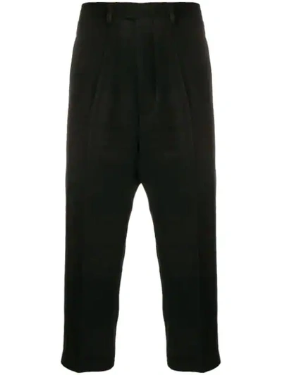 RICK OWENS 'ASTAIRES' CROPPED-HOSE